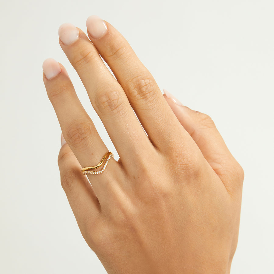 BONDED GOLD RING_Stackable Ring_3_ALEYOLE JEWELRY